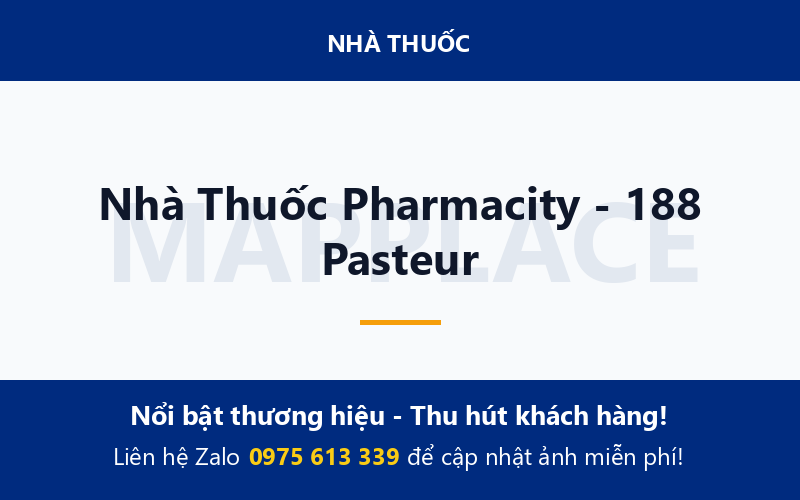 Nhà Thuốc Pharmacity - 188 Pasteur