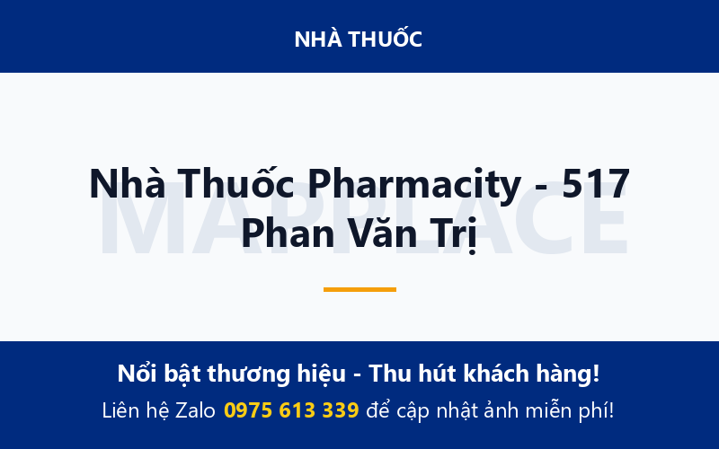 Nhà Thuốc Pharmacity - 517 Phan Văn Trị