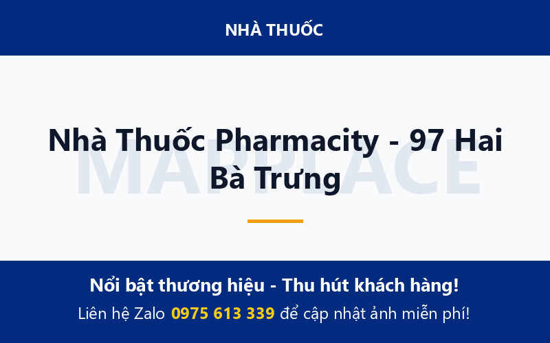 Nhà Thuốc Pharmacity - 97 Hai Bà Trưng