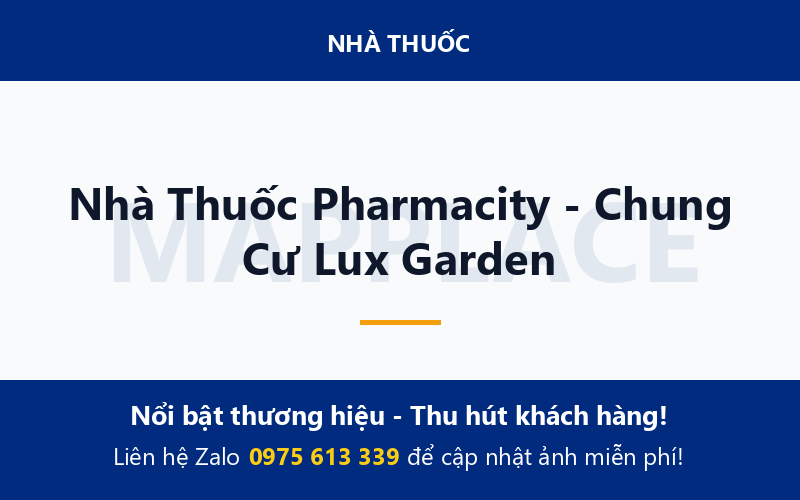 Nhà Thuốc Pharmacity - Chung Cư Lux Garden
