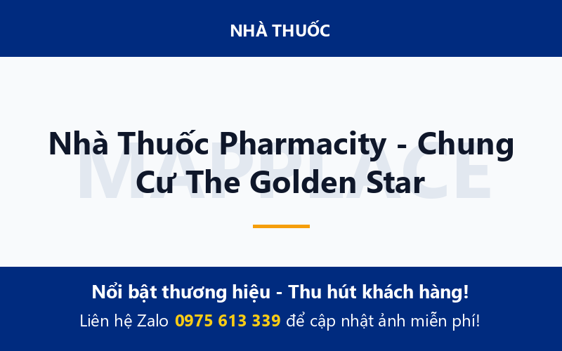 Nhà Thuốc Pharmacity - Chung Cư The Golden Star