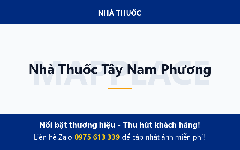 Nhà Thuốc Tây Nam Phương