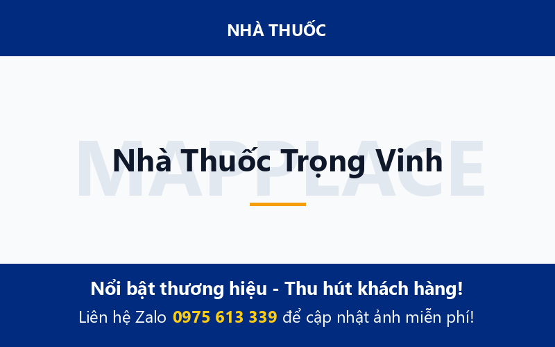 Nhà Thuốc Trọng Vinh