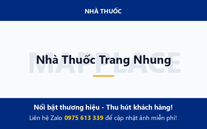 Nhà Thuốc Trang Nhung