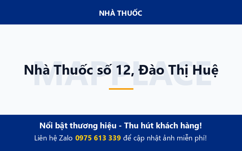 Nhà Thuốc số 12, Đào Thị Huệ