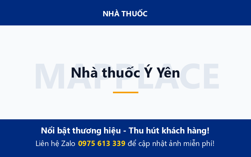 Nhà thuốc Ý Yên