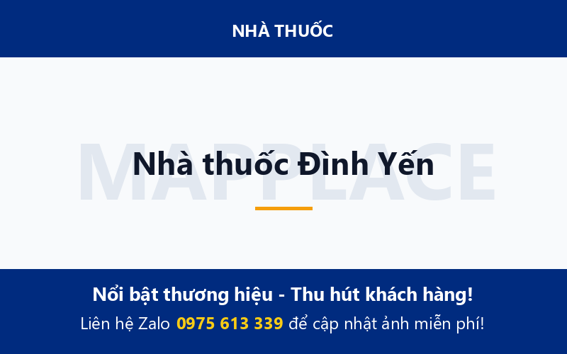 Nhà thuốc Đình Yến