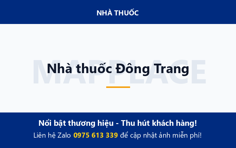 Nhà thuốc Đông Trang