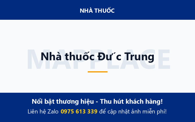 Nhà thuốc Đức Trung