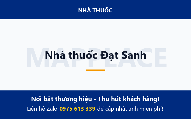 Nhà thuốc Đạt Sanh