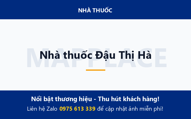 Nhà thuốc Đậu Thị Hà