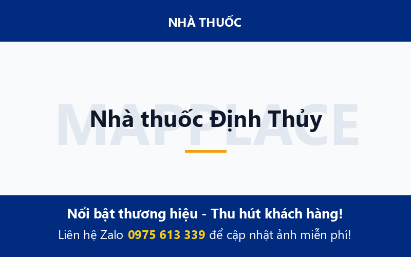 Nhà thuốc Định Thủy