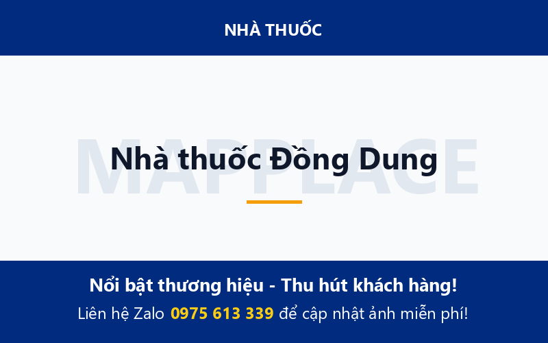 Nhà thuốc Đồng Dung