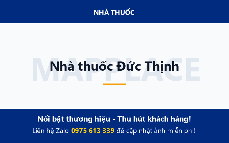 Nhà thuốc Đức Thịnh