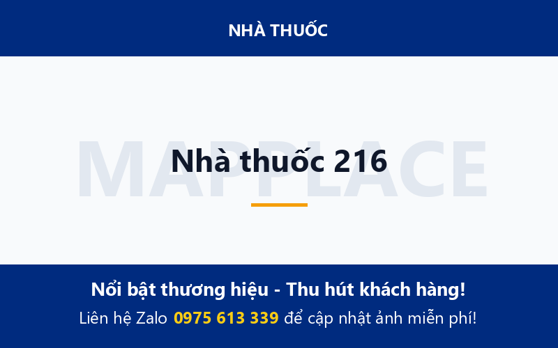 Nhà thuốc 216