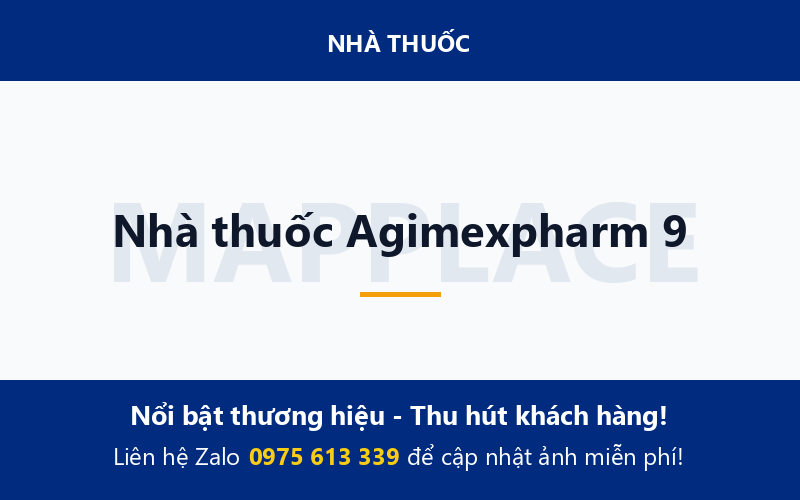Nhà thuốc Agimexpharm 9
