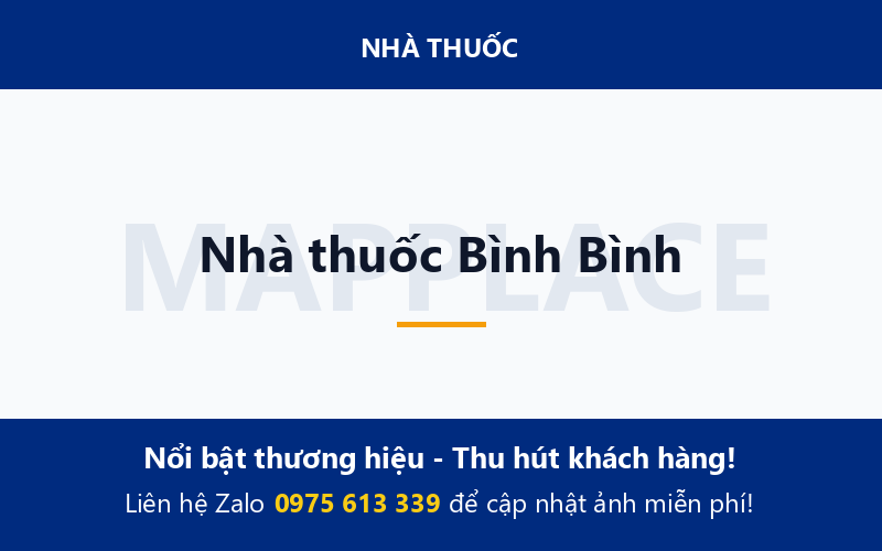 Nhà thuốc Bình Bình