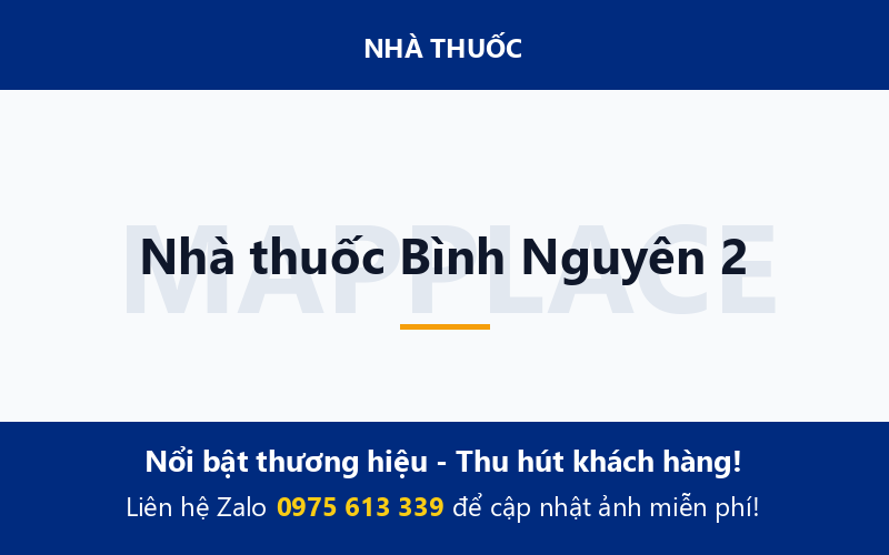 Nhà thuốc Bình Nguyên 2