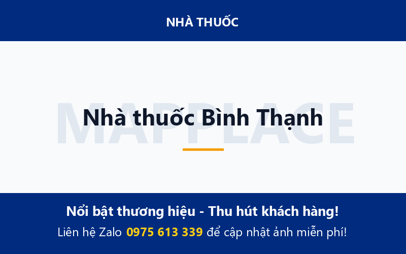 Nhà thuốc Bình Thạnh