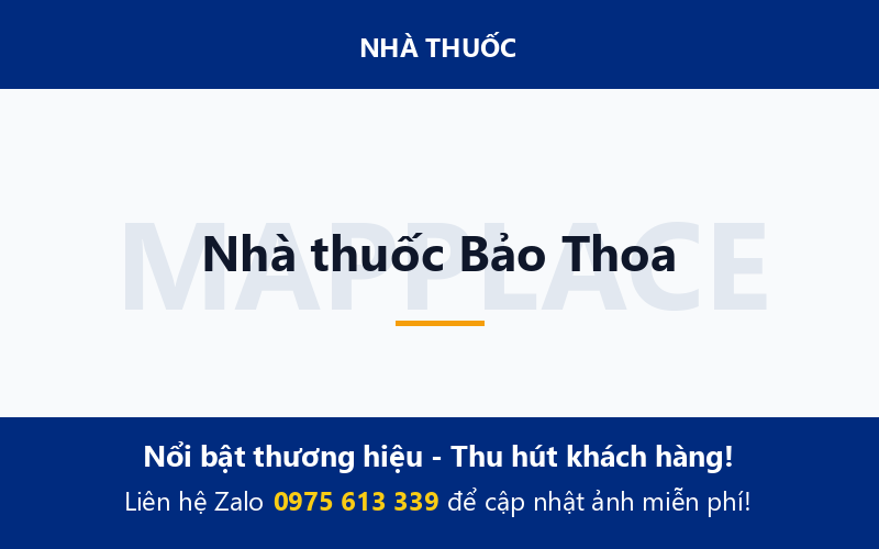 Nhà thuốc Bảo Thoa
