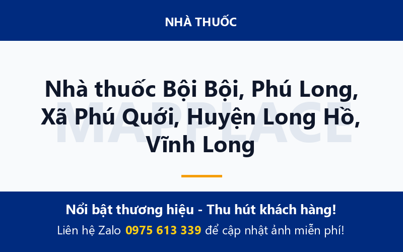 Nhà thuốc Bội Bội, Phú Long, Xã Phú Quới, Huyện Long Hồ, Vĩnh Long