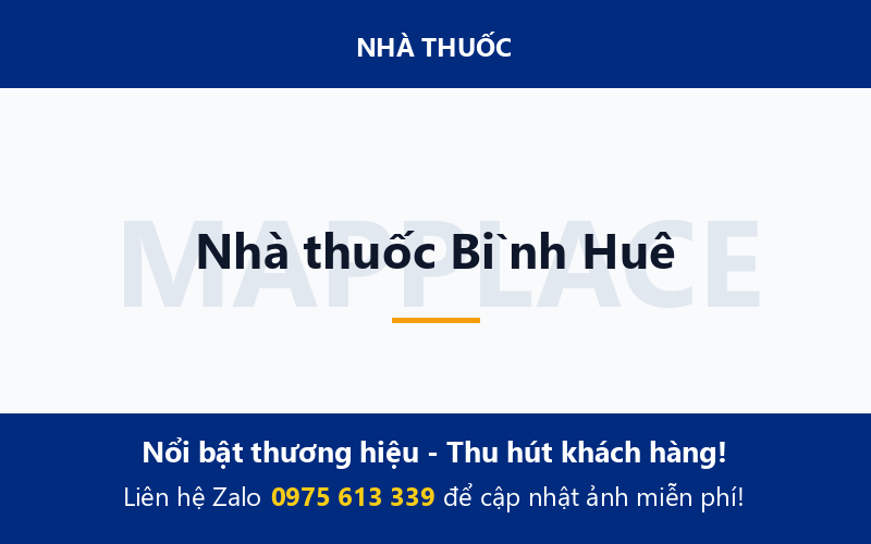 Nhà thuốc Bình Huê