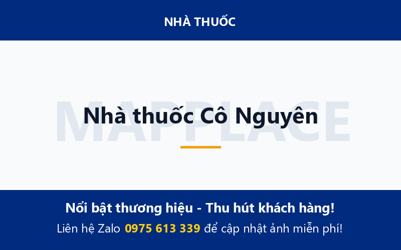 Nhà thuốc Cô Nguyên