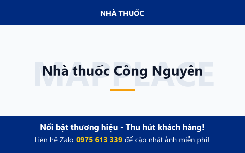 Nhà thuốc Công Nguyên