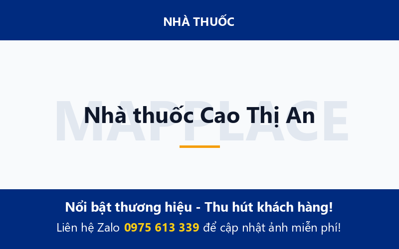 Nhà thuốc Cao Thị An