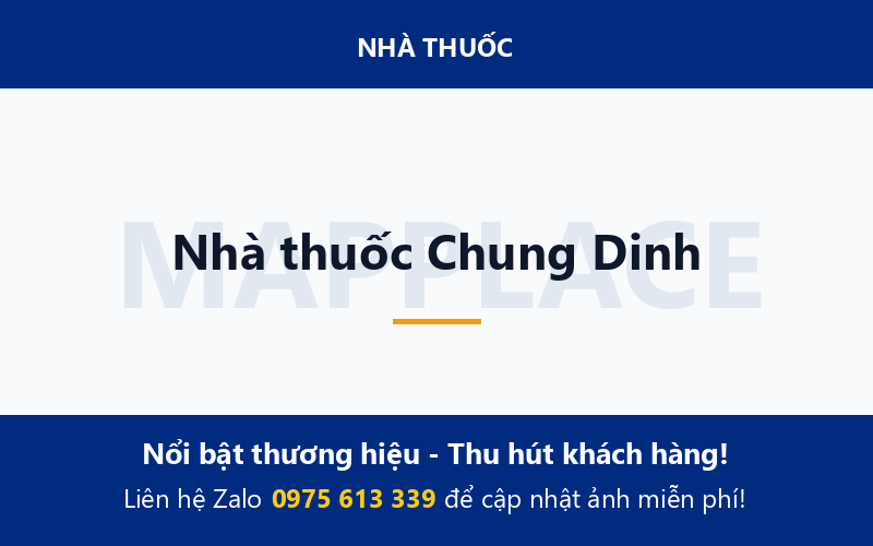 Nhà thuốc Chung Dinh