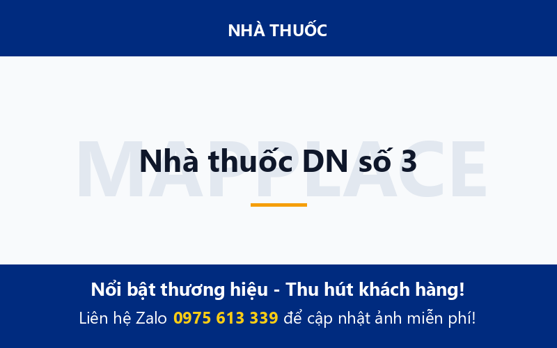 Nhà thuốc DN số 3