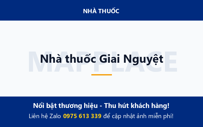 Nhà thuốc Giai Nguyệt