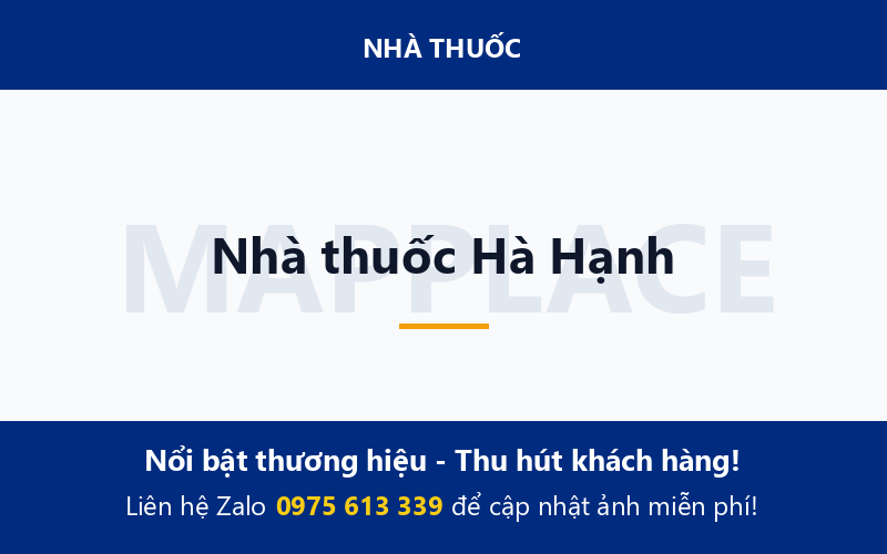 Nhà thuốc Hà Hạnh