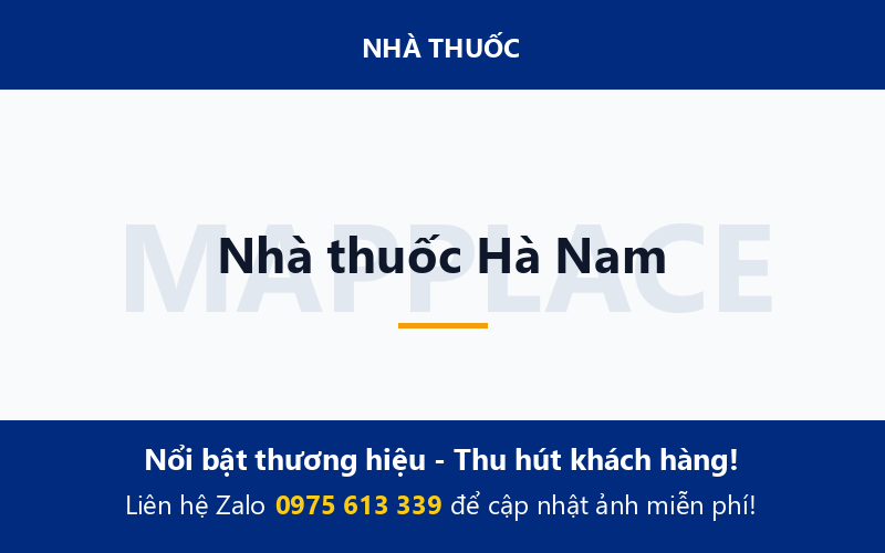 Nhà thuốc Hà Nam
