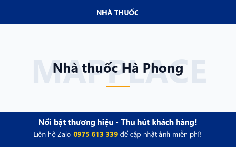 Nhà thuốc Hà Phong