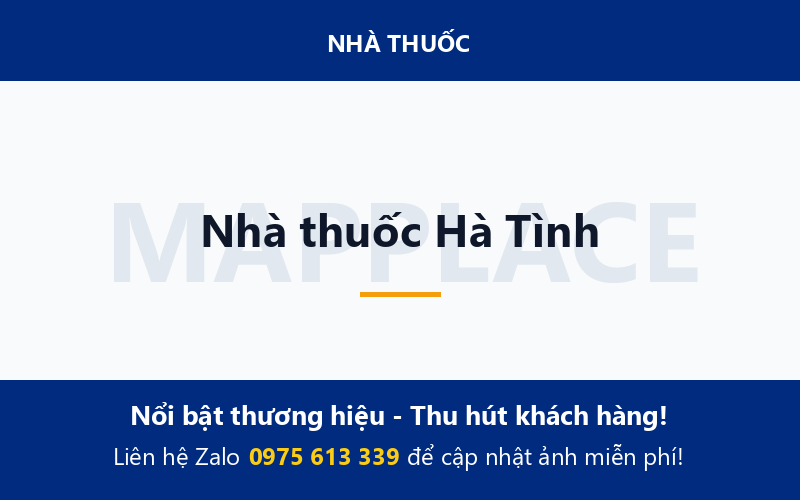 Nhà thuốc Hà Tình