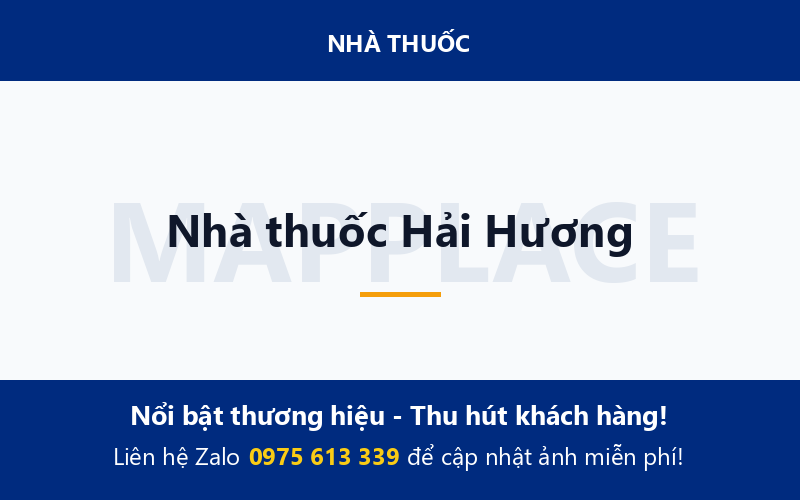 Nhà thuốc Hải Hương