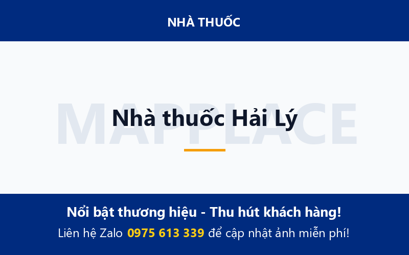 Nhà thuốc Hải Lý