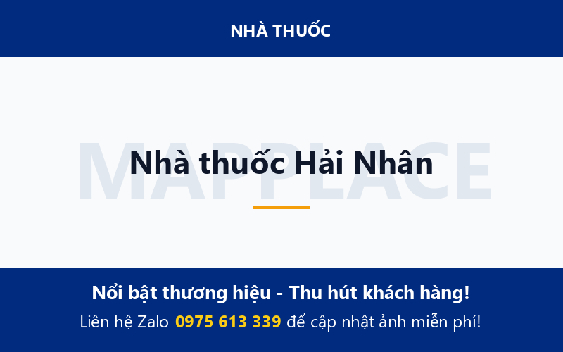 Nhà thuốc Hải Nhân