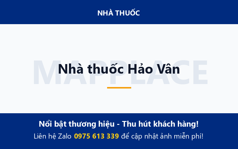 Nhà thuốc Hảo Vân