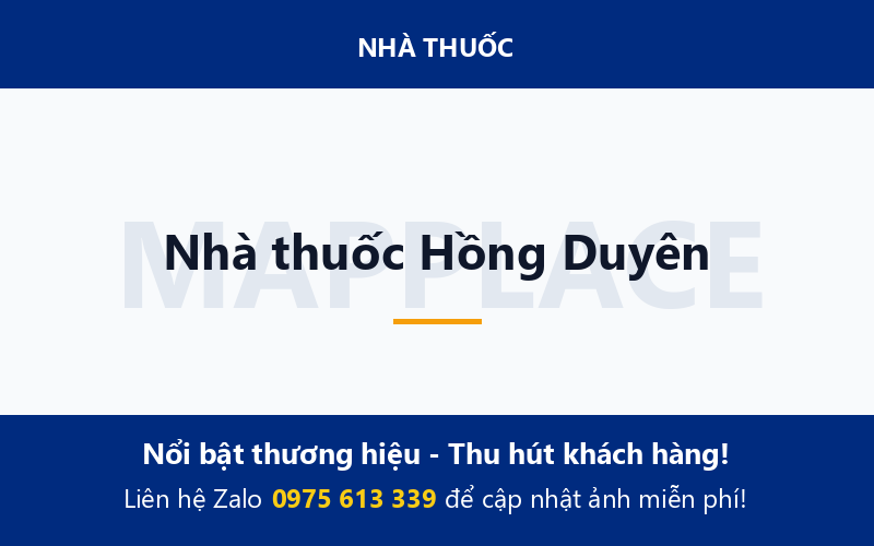 Nhà thuốc Hồng Duyên