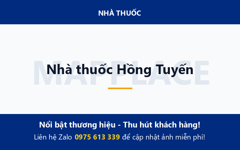 Nhà thuốc Hồng Tuyến