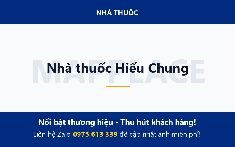 Nhà thuốc Hiếu Chung