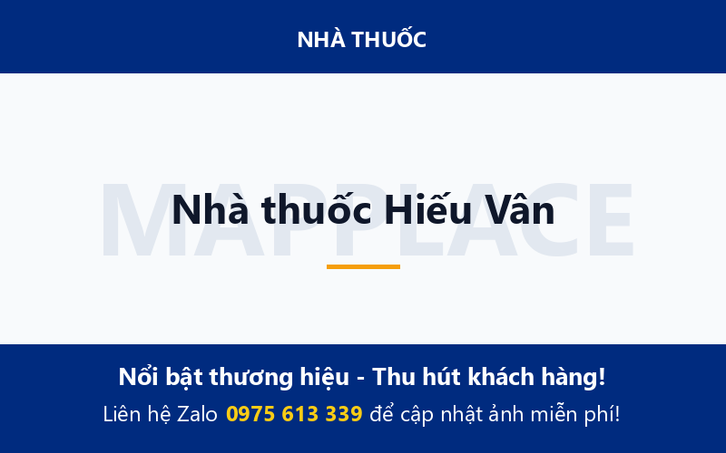 Nhà thuốc Hiếu Vân