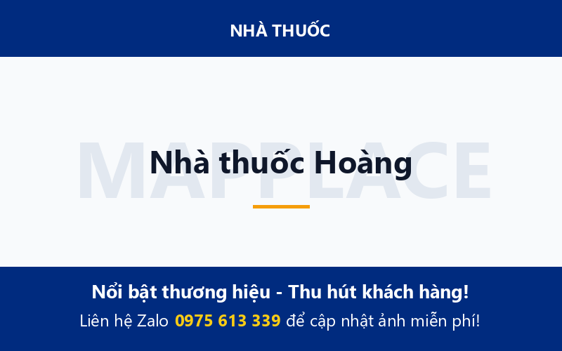 Nhà thuốc Hoàng