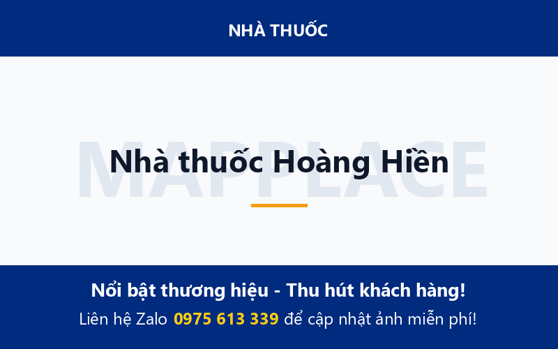 Nhà thuốc Hoàng Hiền