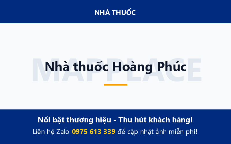 Nhà thuốc Hoàng Phúc