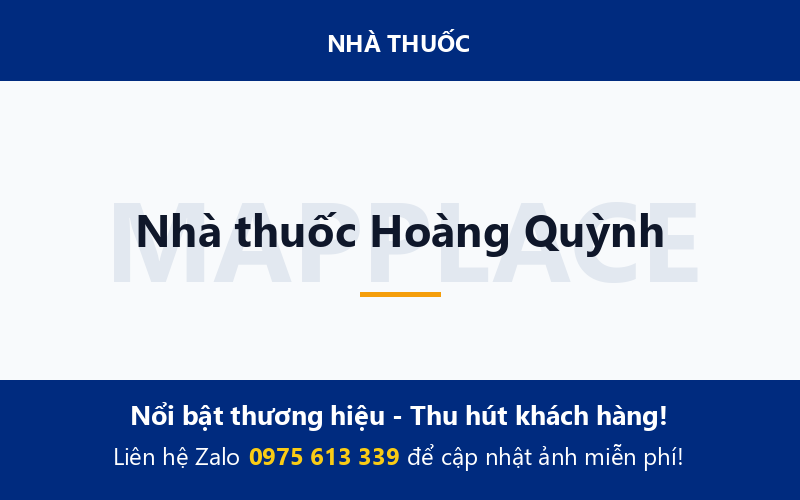 Nhà thuốc Hoàng Quỳnh