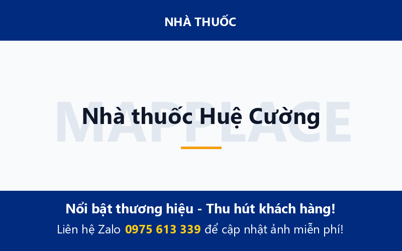 Nhà thuốc Huệ Cường