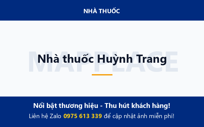 Nhà thuốc Huỳnh Trang